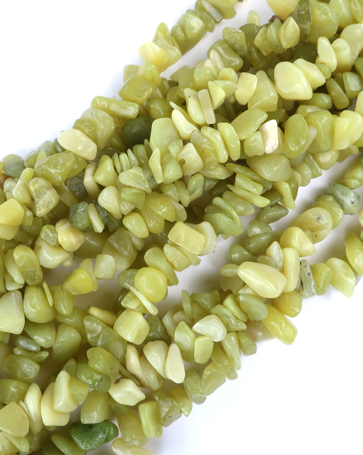 Medium Serpentine Chip Beads · 30" strand