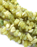 Medium Serpentine Chip Beads · 30" strand