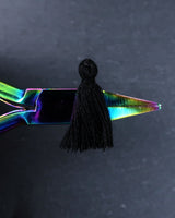 Mini Black Tassels · 10 pack