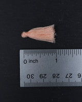 Mini Peach Tassels • 10 pack