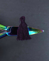 Mini Plum Purple Tassels • 10 pack