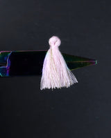 Mini Gold & Light Pink Tassels · 10 pack