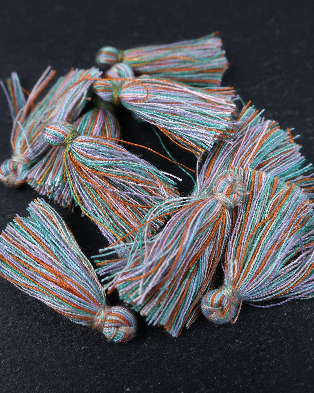 Mini Confetti Pastel Tassels • 10 pack